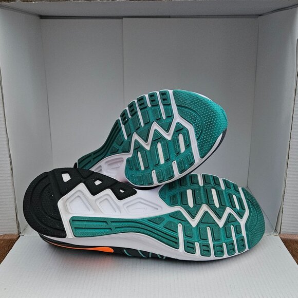 Nike Air Relentless 6 Shoes Mens Size 9.5 Grey/Orange/Teal 843836-002 Sneakers - Picture 7 of 9